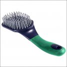 HORZE WESTERN TACK SOFT GRIP HORSE BRUSH MANE TAIL ATTRACTIVE DARK BLUE