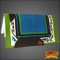 MADE IN USA F222 HILASON WESTERN WOOL FELT SADDLE BLANKET PAD TURQUOISE GREEN