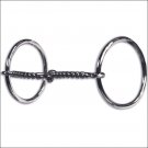 PROFESSIONALS CHOICE BRITTANY POZZI O RING TWISTED WIRE SNAFFLE HORSE BIT