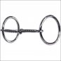PROFESSIONALS CHOICE BRITTANY POZZI O RING TWISTED WIRE SNAFFLE HORSE BIT