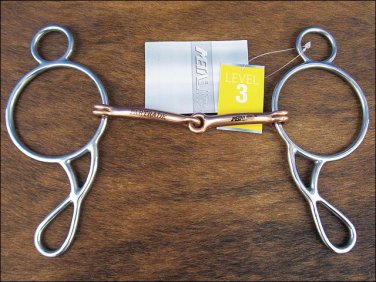 METALAB STAINLESS STEEL WONDER GAG COPPER MOUTH HORSE BIT BY PARTRADE