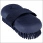 HORZE WESTERN TACK HORSE SOFT GRIP SPONGE BRUSH ATTRACTIVE DARK BLUE