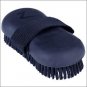 HORZE WESTERN TACK HORSE SOFT GRIP SPONGE BRUSH ATTRACTIVE DARK BLUE