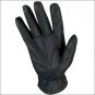 5 SIZE HERITAGE KIDS LEATHER CLASSIC SHOW STRETCH FLEXIBLE NYLON GLOVES BLACK