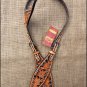 V1 HILASON WESTERN LEATHER HORSE ONE EAR HEADSTALL BRIDLE TAN BLACK
