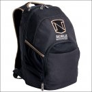 NOBLE OUTFITTERS POLYESTER ADJUSTABLE STRAP THE HORSEPLAY BACKPACK BAG BLACK
