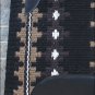 FE355-F MADE IN USA HILASON WESTERN WOOL GEL SADDLE BLANKET PAD BROWN BLACK