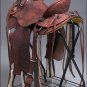 WD077M-F HILASON BIG KING HIGH BACK WESTERN WADE RANCH ROPING COWBOY SADDLE 16