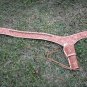 HILASON WESTERN GUN HOLSTER RIG CALIBER HAND TOOLED LEATHER COWBOY TAN SIZE 38