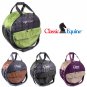 LARGE SIZE CLASSIC EQUINE HORSE TACK DELUXE ROPE BAG HOLDS 7-8 ROPES - ALL COLOR