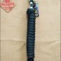 HUNTER GREEN POLY LEAD ROPE WITH NICKEL PLATED BULL SNAP WEAVER LEATHER