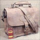 ST100NLF- GLANOR RUGGED BUFFALO LEATHER CONVERTIBLE HAND BACKPACK BAG