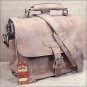 ST100NLF- GLANOR RUGGED BUFFALO LEATHER CONVERTIBLE HAND BACKPACK BAG