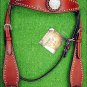 NEW HILASON WESTERN LEATHER HORSE BRIDLE HEADSTALL MAHOGANY W/ CRYSTAL CONCHO