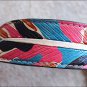 HILASON WESTERN LEATHER HORSE ONE EAR BRIDLE HEADSTALL NATIVE INDIAN FEATHER