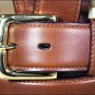3D 30 x 1 1/2 INCH TAN MEN'S WESTERN BASIC LEATHER BELT REMOVABLE BUCKLE