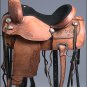 TO107RO-F HILASON TREELESS WESTERN LEATHER TRAIL PLEASURE HORSE RIDING SADDLE 16