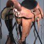TO107RO-F HILASON TREELESS WESTERN LEATHER TRAIL PLEASURE HORSE RIDING SADDLE 16