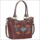 AMERICAN WEST LEATHER JUNI PASSAGE LADIES BUCKET TOTE SHOULDER HAND BAG PURSE