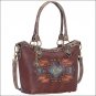 AMERICAN WEST LEATHER JUNI PASSAGE LADIES BUCKET TOTE SHOULDER HAND BAG PURSE