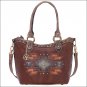 AMERICAN WEST LEATHER JUNI PASSAGE LADIES BUCKET TOTE SHOULDER HAND BAG PURSE