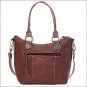 AMERICAN WEST LEATHER JUNI PASSAGE LADIES BUCKET TOTE SHOULDER HAND BAG PURSE