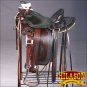 WD060DB-F HILASON BIG KING WESTERN WADE RANCH ROPING COWBOY TRAIL SADDLE 16"