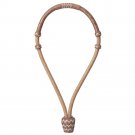 TOUGH 1 ROYAL KING HORSE 3/8" HANDMADE RAWHIDE CORE BOSAL BROWN