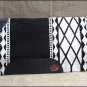 MADE IN USA BLACK WHITE HILASON WESTERN WOOL SHOCK BUSTER SADDLE BLANKET PAD