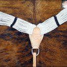 HILASON HORSE BREAST COLLAR 13 STRAND MOHAIR WITH STAINLESS STEEL HARDWARE