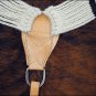HILASON HORSE BREAST COLLAR 13 STRAND MOHAIR WITH STAINLESS STEEL HARDWARE
