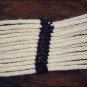 HILASON HORSE BREAST COLLAR 13 STRAND MOHAIR WITH STAINLESS STEEL HARDWARE