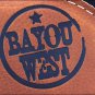 NFC7 BAYOU WEST BLACK CONTOURED WOOL FELT NEOPRENE HORSE SADDLE PAD MADE IN USA