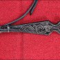 HILASON WESTERN LEATHER HORSE HEADSTALL BLACK RUSTIC VINTAGE