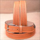 42" HILASON HAND MADE HEAVY DUTY BUFFALO HIDE LEATHER STICHED BELT