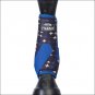 MEDIUM WEAVER PRODIGY ATHLETIC HORSE LEG NEOPRENE BOOTS TWO PACK BLUE CROSSES