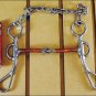 REINSMAN ARGENTINE 3/8 INCH SMOOTH COPPER HORSE SNAFFLE BIT