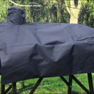 HILASON NAVY 600D NYLON FULL WESTERN HORSE SADDLE COVER PVC LAMINATED