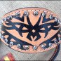 S540 NEW HILASON WESTERN LEATHER HORSE ONE EAR BRIDLE HEADSTALL - TAN & BLACK