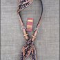 S540 NEW HILASON WESTERN LEATHER HORSE ONE EAR BRIDLE HEADSTALL - TAN & BLACK