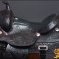 DF205F- HILASON WESTERN DRAFT HORSE TRAIL PLEASURE RIDING ENDURANCE SADDLE 16