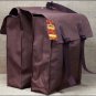 600D NYLON SADDLE BAG BROWN