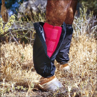 MEDIUM PROFESSIONAL CHOICE HORSE WATERPROOF LEG MEDICINE BOOT COVER