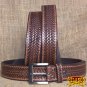 GM202-F HILASON HAND MADE HEAVY DUTY BUFFALO HIDE LEATHER STICHED BELT 42"