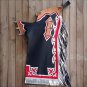 CH212V1-F HILASON WESTERN BULL RIDING BLACK SMOOTH LEATHER RODEO WESTERN CHAPS