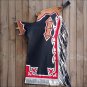 CH212V1-F HILASON WESTERN BULL RIDING BLACK SMOOTH LEATHER RODEO WESTERN CHAPS