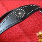 HILASON WESTERN LEATHER HORSE BRIDLE HEADSTALL BLACK