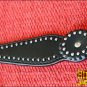 HILASON WESTERN LEATHER HORSE BRIDLE HEADSTALL BLACK