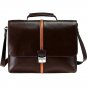 Scully Computer Briefcase - Brown