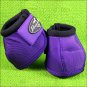 PURPLE MEDIUM PROFESSIONAL CHOICE TACK BALLISTIC OVERREACH HORSE BELL BOOT